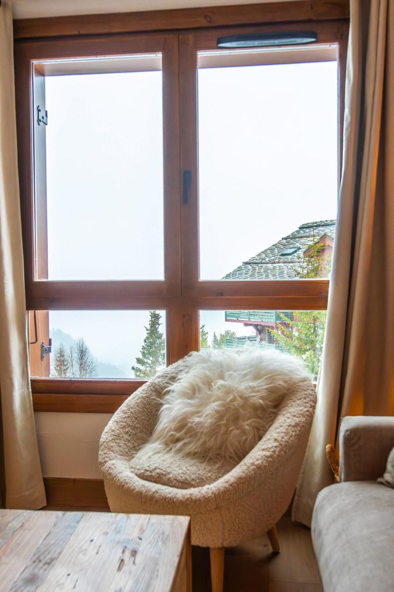 Les Arcs  Arcs 1950 Appartement Luxe Type Chalet 5 A 7 Personnes Vue Imprenable Sur Le Montblanc Skis Aux Pieds מראה חיצוני תמונה